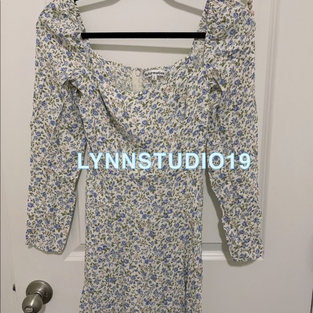 Reformation Sigmund Dress Pixie💜 - Picture 5 of 6